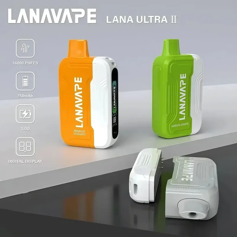 LANA Ultra II 16000口一次性 | 主機/煙彈現貨|買三蛋送主機一隻|LANAVAPE 台灣官網